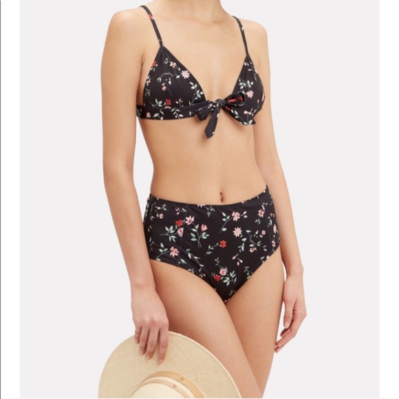 Ganni High Waisted Jackson Floral Bikini - Picture 2 of 3
